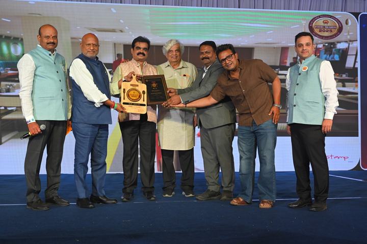 Best Andhra Style award presented to Nandhana Palace, BHA Food Awards 2025
