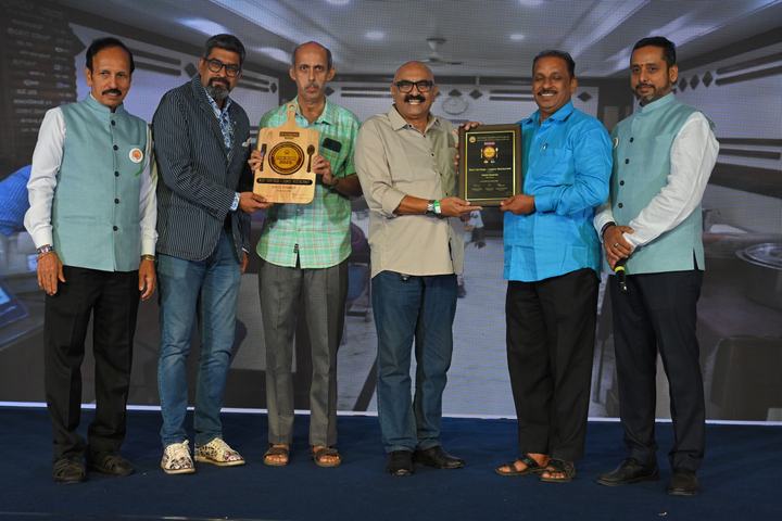 Best Heritage Legacy Hotel award presented to Hotel Dwaraka, BHA Food Awards 2025
