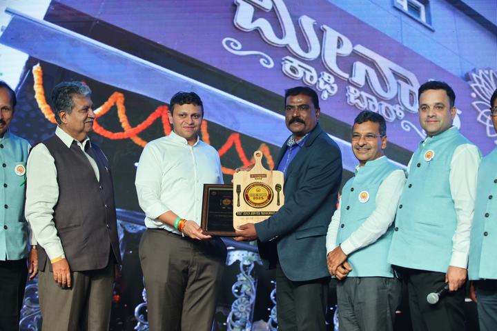 Best QSR award presented to Meenakshi Coffee Bar, BHA Food Awards 2025